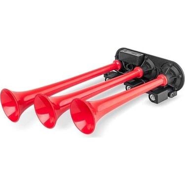 ÜÇ BORULU-MELODİLİ 12V DALİ-SAYDIRMALI ARAP KORNA-PLASTİK BORULU