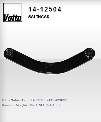 SALINCAK ARKA ( OPEL   VECTRA C / CHEVROLET   KALOS )