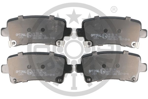 ARKA FREN BALATASI INSIGNIA A 08>17 SAAB 9.5 10> MALIBU 2.0D 2.4 12> 16 İNÇ JANT