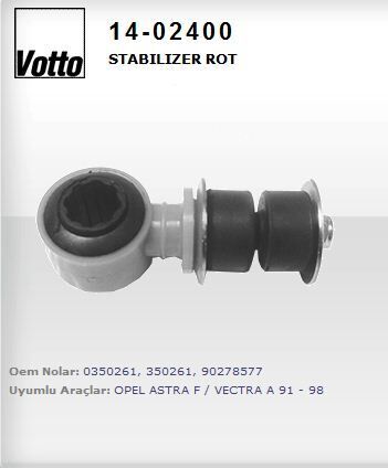 STABILIZER ROT ON 18mm ( OPEL   ASTRA F / VECTRA B / VECTRA A )
