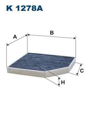 POLEN FİLTRESİ AUDI A4 07 >A5 08 > Q5 08 > 1.8TFSI-2.0TFSI-3.0TFSI-3.2FSI