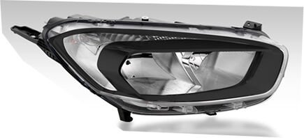 FAR SAĞ SİYAH ÇERÇEVELİ TRANSİT COURIER 14 > MOTORLU H15 H7 PY21W