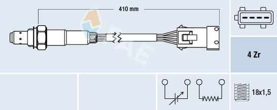 OKSİJEN SENSÖRÜ ÖN 4FİŞLİ ASTRA G-ASTRA H-INSIGNIA A-VECTRA B-C-MERIVA A-ANTARA-CAPTIVA-AVEO-C2- C3-LACETTI-P206-P307-P308-PARTNER-BERLINGO-MGN-CLIO-LGN-TWNG-LOGAN-SANDERO 1.4-1.6-1.8-2.0