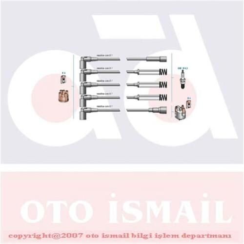 BUJİ KABLOSU TAKIMI OPEL VECTRA A-ASTRA F-KADETT E 1.8-2.0 8V 18SV-18SE-C18NZ-C20NE