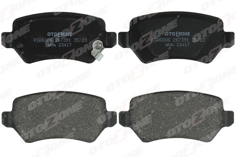 ARKA BALATA ASTRA G 98 > ASTRA H 05 > MERIVA 03 > ZAFIRA 00 > COMBO 02 > GDB1515