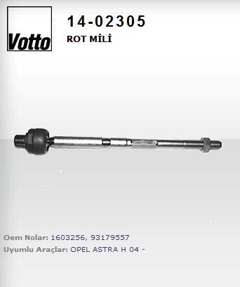 ROTMILI 283mm ( OPEL   ASTRA G / ASTRA H / ZAFIRA )