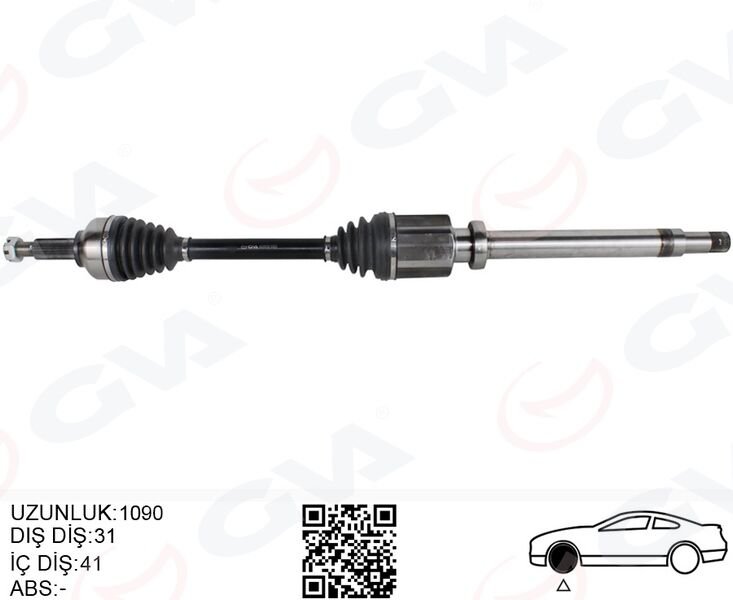 AKS KOMPLE SAĞ ÖN FORD CUSTOM 12> 2.2 TDCİ KISA ŞASE