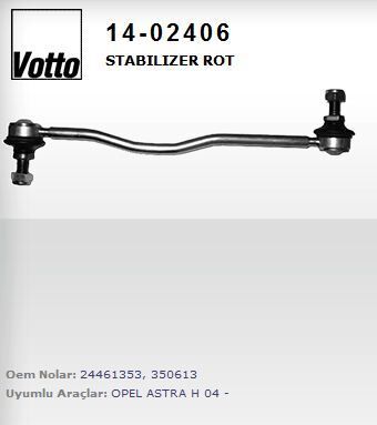 ASKI ROTU OPEL ASTRA H ZAFIRA B ZF TIP