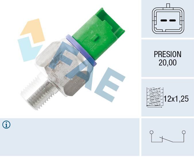 DİREKSİYON BASINÇ MÜŞÜRÜ PARTNER-BERLINGO-P206-P306-P307-P406-XSARA-C4 96>15