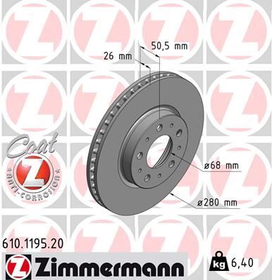 ÖN FREN AYNASI VOLVO 850 91-97 -S70-C70-V70-960-2.0-2.5-2.5 20V-2.5TDI 97 > 280x26x5DLxHAVALI 986478603-DF2671