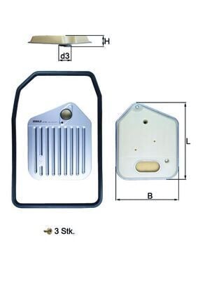 OTOMATIK SANZIMAN YAGI FILTRE SETI BMW E34 E39 E32 E38