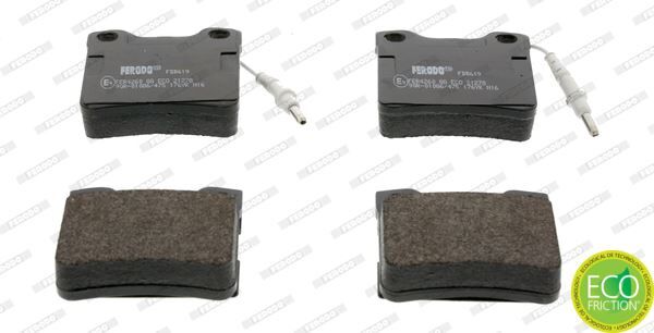 FREN BALATASI ARKA MERCEDES W638 B901 B902 . PEUGEOT 406 605