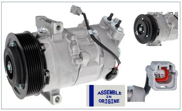 KLİMA KOMPRESÖRÜ SIFIR ÜRÜN RENAULT MEGANE III 09> SCENIC III 09> 1.4TCe 2.0DCİ 09 MERCEDES VİTO 12V 7KANAL 115MM