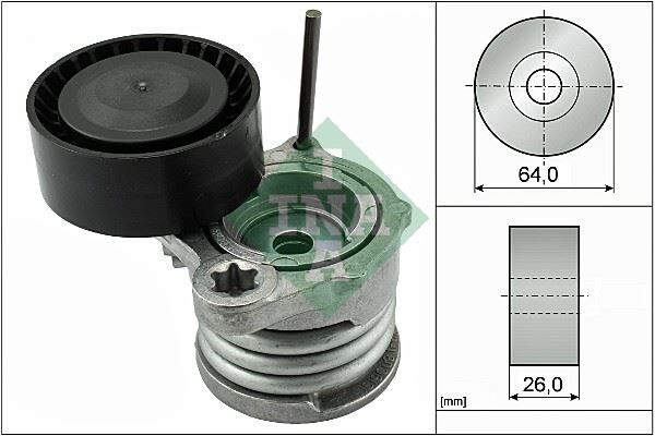 KAYIS GERGI RULMANI BMW N47 M47 M57 E87 E90 E91 E92 E93 KUTUKLU