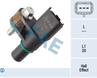 EKSANTRİK MİL DEVİR SENSÖRÜ ASTRA L-COMBO E-CORSA F-CROSSLAND-GRANDLAND-C3-C4-BERLINGO-P208- P2008-P ARTNER-RIFTER-P508-P301-P308-C-ELYSEE-DS3-DS4-DS7 1.2 PureTech-THP 1.2 XE-XHL-XHT