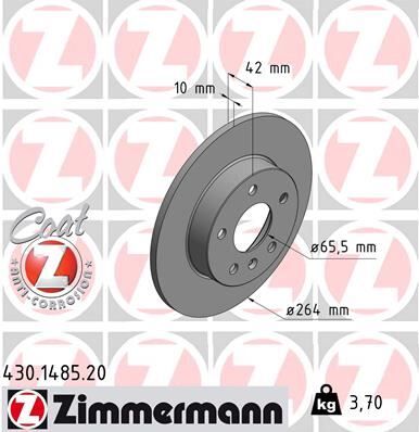ARKA FREN AYNASI ASTRA H-COMBO C 02> MERIVA A-B 03> ASTRA G 1.8-2.0 98> ZAFIRA A 264x10x5DL