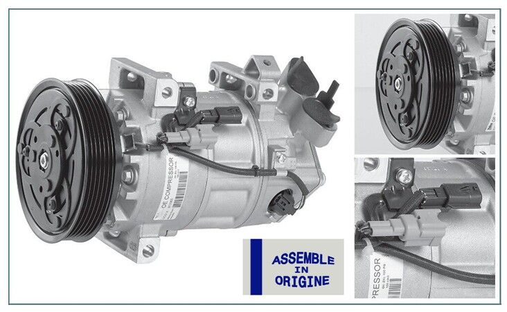 KLİMA KOMPRESÖRÜ SIFIR ÜRÜN RENAULT MEGANE III TALİSMAN CAPTUR KADJAR I 12> CLIO IV 13> 1.5 dCi K9 K-NİSSAN QASHQAI II SUV 1.5 dCi