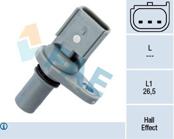 EKSANTRIK MIL SENSORU PEUGEOT BOXER III CITROEN JUMPER III 2.2HDI E4 E5 06> FORD V184 2.0TDCI 2.4TDC I 01>06 V347 2.2TDCI