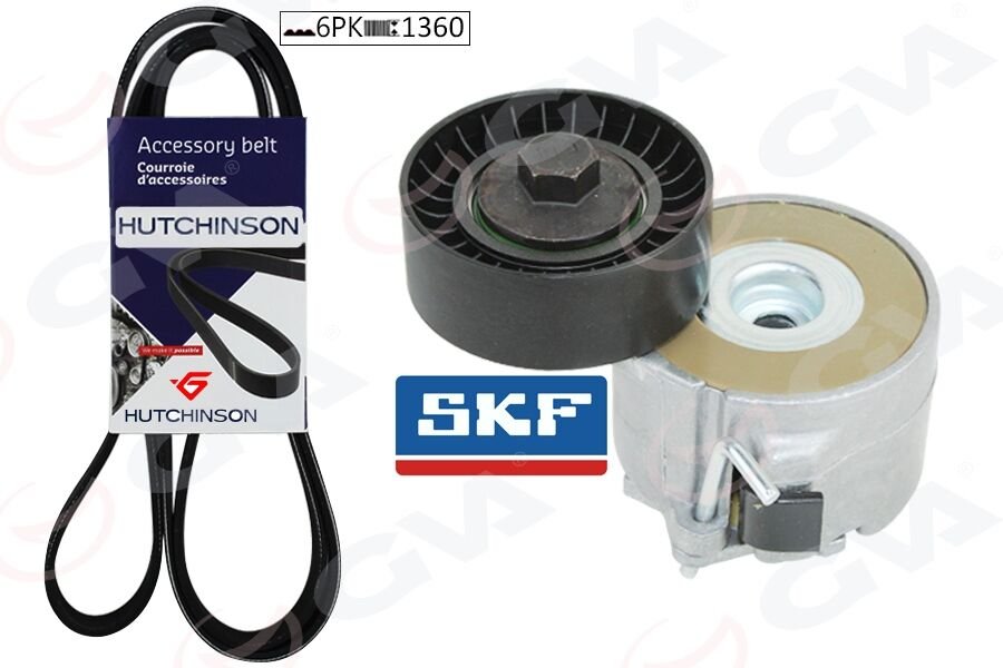 ALTERNATÖR GERGİ KİTİ KÜTÜKLÜ ASTRA J 10 > CORSA D 06- CORSA E 14- 1.3CDTI K016PK1360 DTE-DTC