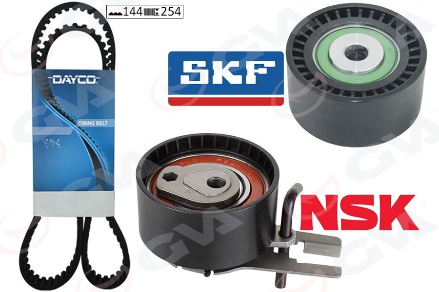 EKSANTRİK GERGİ KİTİ 144 DİŞ EURO4 P206-P307-C1-C2-C3-NEMO-BIPPER-FIESTA 02> 1.4 HDI-TDCI