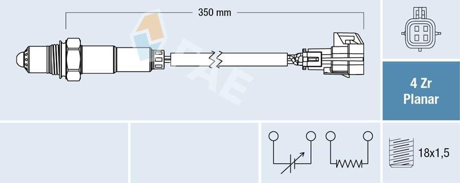 OKSİJEN SENSÖRÜ KONUM 1 OPEL VECTRA C 2.2 Z22SE