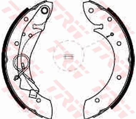 ARKA FREN BALATASI PABUÇ PEUGEOT PARTNER 96>15 P405 87>97 CITROEN BERLINGO 96>15 XSARA 99>11 228x 42