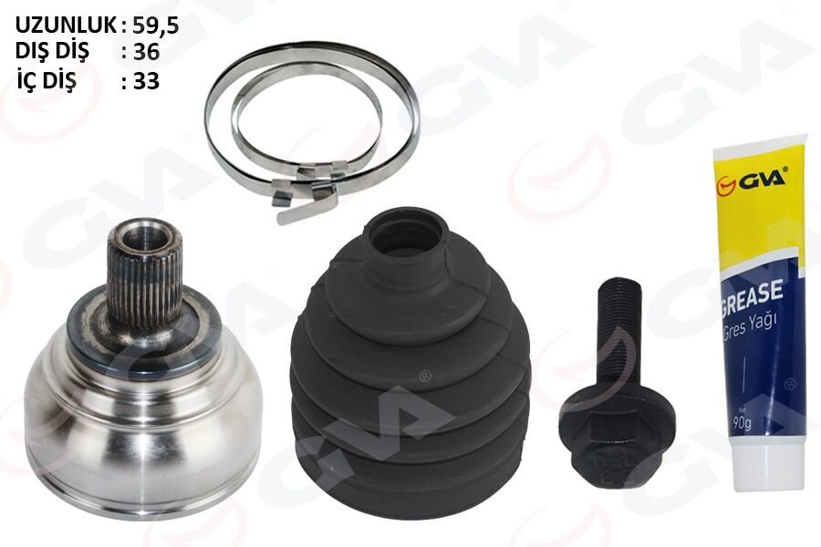 AKS KAFASI DIŞ GOLF7-JETTA-PASSAT-A3 1.2 TSİ-1.4 TSİ-1.6 TDİ 13- CYVA-CYVB-CBZA-CBZB-CPVA-CPTA-CLHA-CLHB-CRKA-CRKB 1.2 TSİ-1.4 TSİ-1.6 TDİ