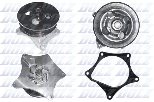 DEVİRDAİM SU POMPASI OPEL ASTRA K-MOKKA-INSIGNIA B-CORSA E 1.0 XFL-XFT 1.4 XFT-XFL TURBO