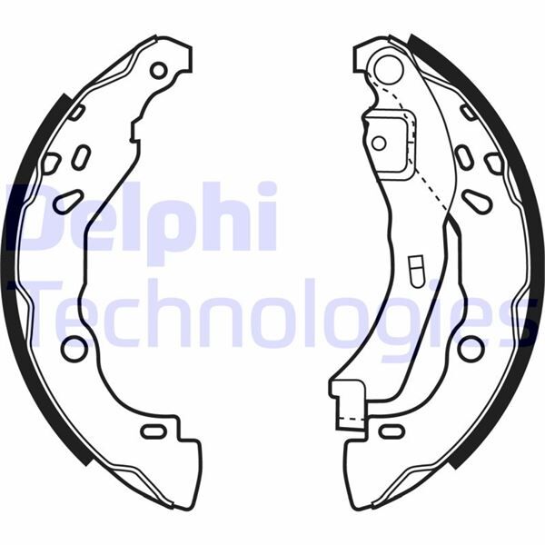 ARKA FREN PABUÇ BALATASI RENAULT CLIO II 98> CLIO IV 12> CLIO SYMBOL 02> SYMBOL III 13> DACIA SANDERO 08> LOGAN 06> SANDERO II 12> LOGAN II 12>