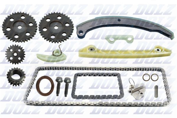 EKSANTRİK ZİNCİR TAM SET FORD MONDEO 01> 2.0 DURATEC 134 DİŞ DİŞLİLER DAHİL