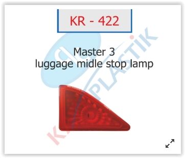 3. STOP LAMBASI RENAULT MASTER III 10> OPEL MOVANO B 10>