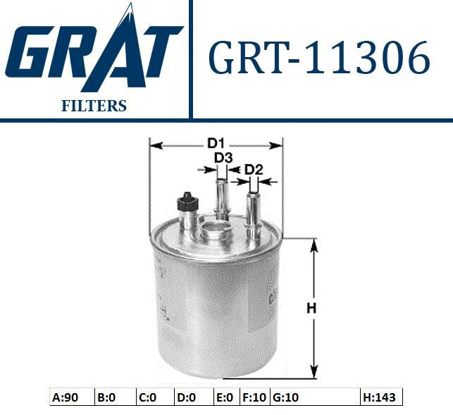 YAKIT FILTRESI ( RENAULT  KANGOO 1.5DCI 08-LAGUNA III 1.5DCI-2.0DCI 08- )