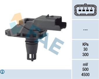 BASINÇ MAP SENSÖRÜ P207-P208-P301-P308-P407-P508-P2008-P3008-P5008-RZC-EXPERT-PARTNER-BERLINGO-C3-C4 -C5-DS3-DS4-DS5 1.6 HDI-2.0 HDI DV6C-DV6DTED-DV10CTED FOCUS III-MONDEO I 1.6-2.0 TDCI