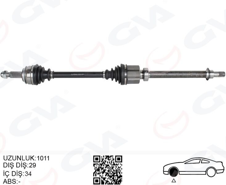 ÖN AKS SAĞ RENAULT KADJAR 1.5 DCI A-T 15-