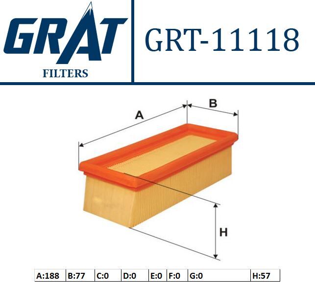 HAVA FILTRESI ( RENAULT  CLIO 1.2 16V-KANGOO 1.2 16V-TWINGO 1.2 16V )