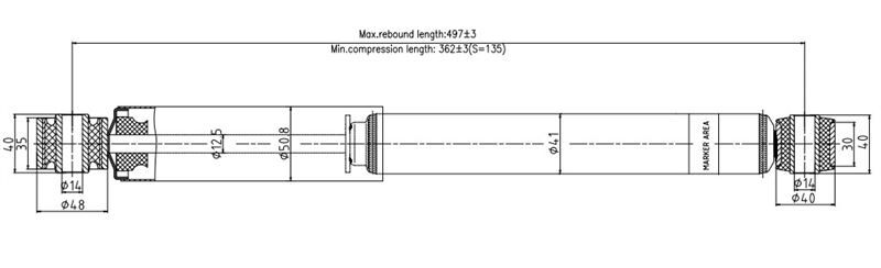 AMORTISOR ARKA MERCEDES W638 VITO 96-03
