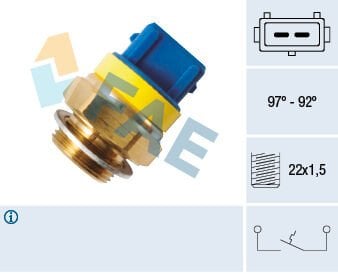 FAN MÜŞÜRÜ P106-P205-P206-P306-P405-PARTNER-BERLINGO-EXPERT-JUMPY-SAXO-XSARA 1.4-1.6-C3-C4 1.6-2.0 92-97 C