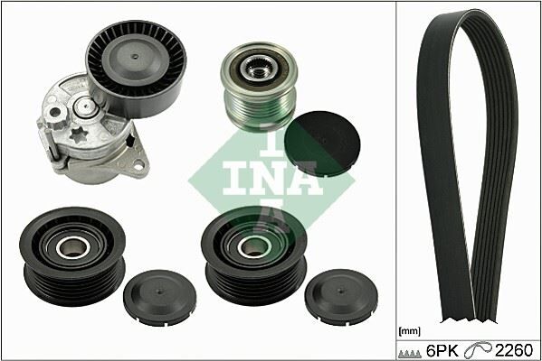 KANALLI KAYIS SETI MERCEDES W639 B906 KUTUKLU. ALTERNATOR KASNAKLI