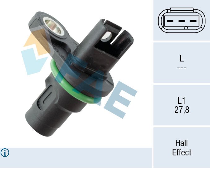 KRANK MILI KONUM SENSORU BMW N52 N54 N63 S65 E81 E82 E87 E88 E90 E91 E92 E93 E60 E61 F10 F11 F18 E63 E64 F06 F12 F13 E65 E66 F01 F02 E84 E83 F25 E70 E71 E85 E86 E89