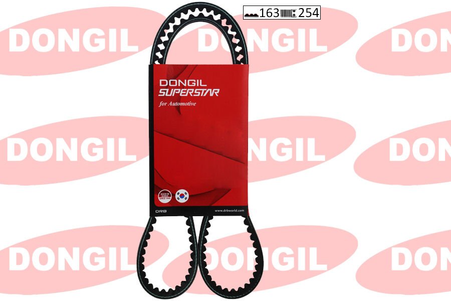 TRİGER KAYIŞI EKSANTRİK KAYIŞI HYUNDAI H100. STAREX 2.5L D4BB D4BF 97-> / KIA K2500 2.5L D4BH 03->/ MITSUBISHI L300. L200 2.5L 4D56 K64T K74T 96-07 / PAJERO 2.5L 4D56 94-> 163x250